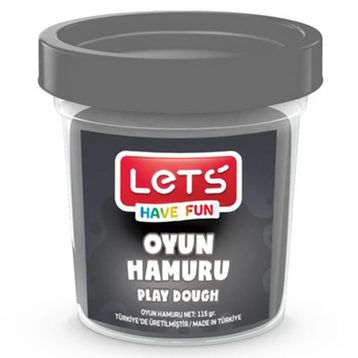 Lets L8440-13 Şeffaf Bardak Gri Oyun Hamuru