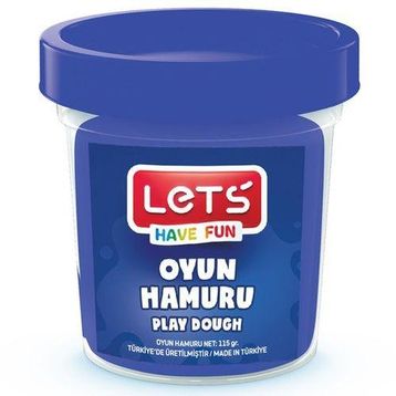 Lets L84409 Lacivert 115 gr Tek Renk Oyun Hamuru