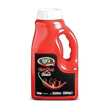 Let's Sauce 2,2 kg Hot Chili Acı Sos