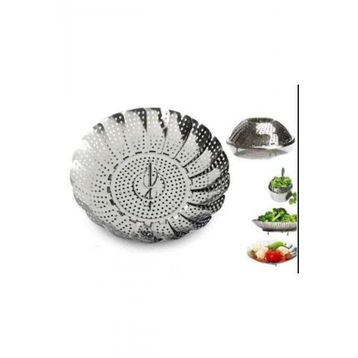 Leva Metal Sebze Haşlama Aparatı