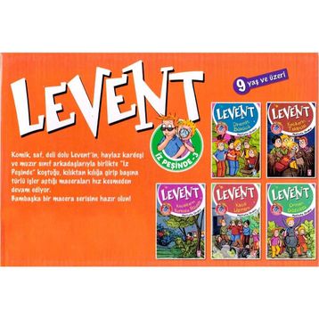 Levent İz Peşinde 3 - Set 5 Kitap - Mustafa Orakçı