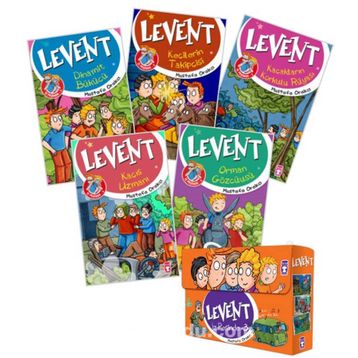 Levent İz Peşinde 3 - Set 5 Kitap - Mustafa Orakçı