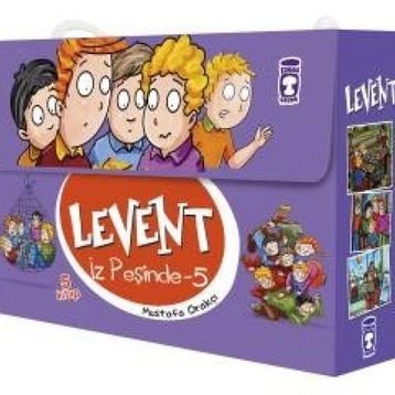 Levent İz Peşinde 5 Set (5 Kitap) Mustafa Orakçı Timaş Çocuk