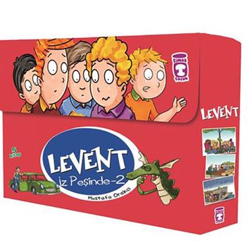 Levent İz Peşinde 5 Set (5 Kitap) Mustafa Orakçı Timaş Çocuk
