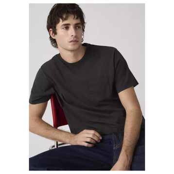 Levis 005H0-003 Erkek Ön Cepli Siyah Tişört