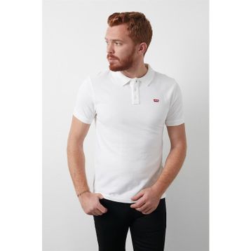 Levis A0229-0006 Erkek Polo Yaka Beyaz T-shirt