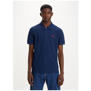 Levis A4842-0003 Slim Housemark Polo Lacivert Erkek T-shirt
