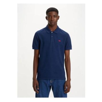 Levis A4842-0003 Slim Housemark Polo Lacivert Erkek T-shirt