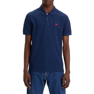 Levis A4842-0003 Slim Housemark Polo Lacivert Erkek T-shirt