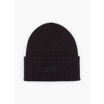 Levis POSTER LOGO BEANIE Siyah Erkek Şapka