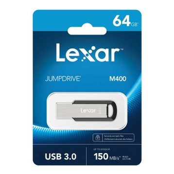 Lexar LJDM400064G-BNBNG 64 GB Jumpdrive M400 USB 3.0 Up to 150 MB/S Flash Bellek