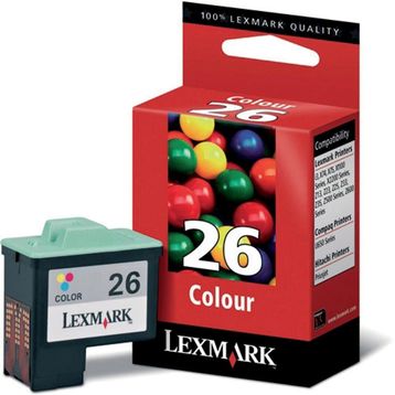 Lexmark 010N0026E 26 Renkli Kartuş