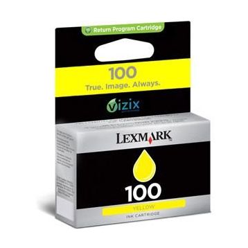 Lexmark 100 14N0902E Sarı Kartuş