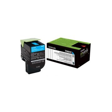 Lexmark 70C80C0 Mavi Toner
