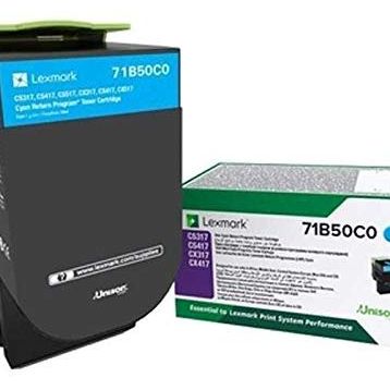 Lexmark 71B50C0 Mavi Toner