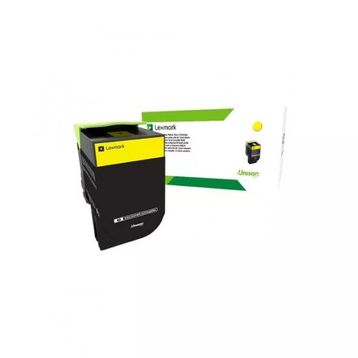 Lexmark 80C8SYE Sarı Toner