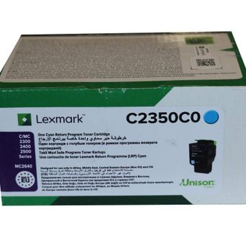 Lexmark C2425-C2350C0 Mavi Orjinal Toner