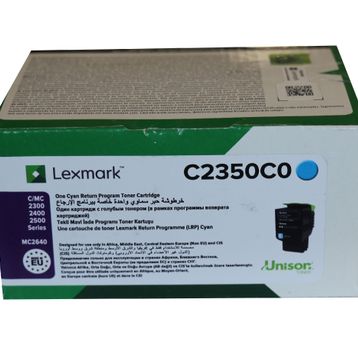 Lexmark C2425-C2350C0 Mavi Orjinal Toner