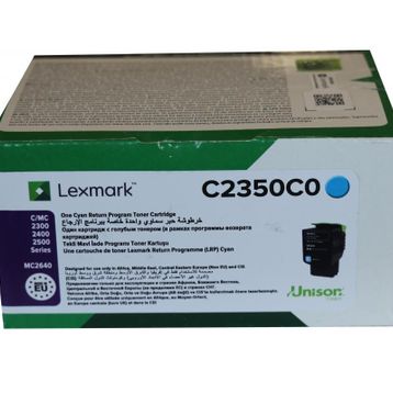 Lexmark C2425-C2350C0 Mavi Orjinal Toner