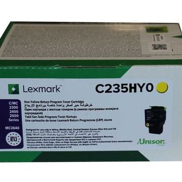 Lexmark C2425-C235HY0 Sarı Orjinal Toner