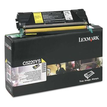 Lexmark C522-C5220YS Sarı Toner