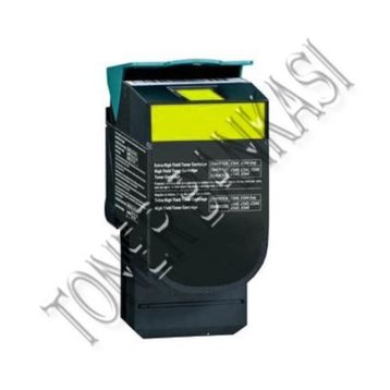 Lexmark C543 Sarı Muadil Toner
