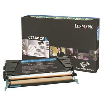 Lexmark C734-C734A1CG Mavi Toner