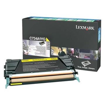 Lexmark C734-C734A1YG Sarı Toner