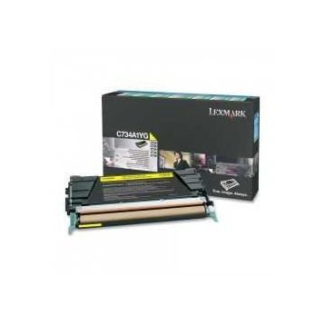 Lexmark C734-C734A1YG Sarı Toner