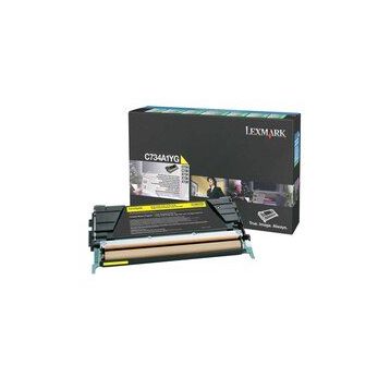 Lexmark C734-C734A1YG Sarı Toner
