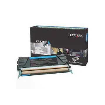 Lexmark C746-C746A1CG Mavi Orijinal Toner