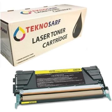 Lexmark C746 - C746A1YG Sarı Muadil Toner