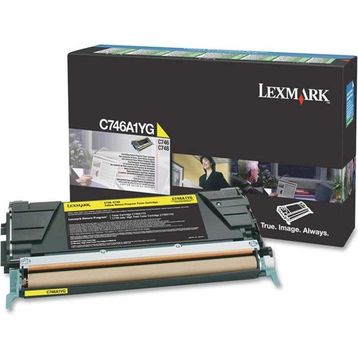 Lexmark C746 C746A1YG Sarı Toner