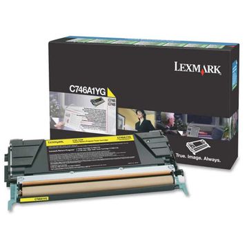 Lexmark C746 C746A1YG Sarı Toner