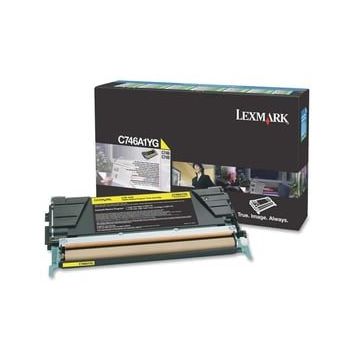 Lexmark C746 C746A1YG Sarı Toner
