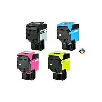 Lexmark CS310/808K Takım Muadil Toner