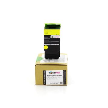 Lexmark CS317-71B50Y0 Sarı Muadil Toner