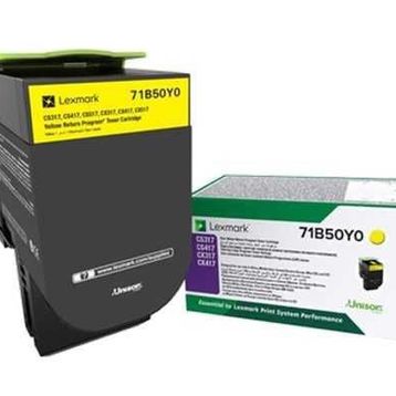 Lexmark CS317-71B50Y0 Sarı Toner