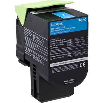 Lexmark CS410 Mavi Muadil Toner