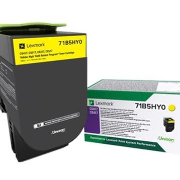 Lexmark CS417-71B5HY0 Sarı Toner