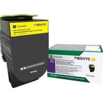 Lexmark CS417-71B5HY0 Sarı Toner