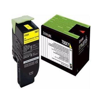 Lexmark CS510 70C8XY0 Sarı Toner