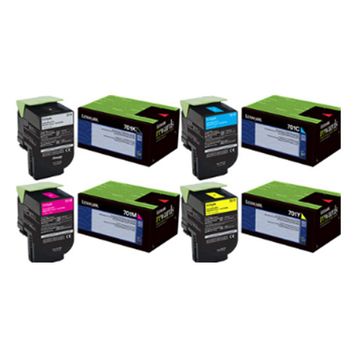 Lexmark CS510 Sarı Muadil Toner