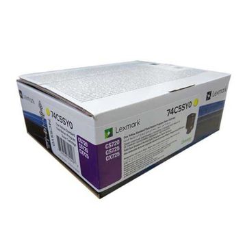 Lexmark CS720-74C5SY0 Sarı Toner