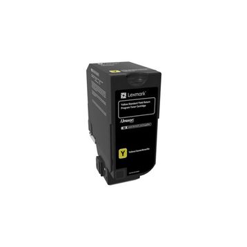 Lexmark CS720-74C5SY0 Sarı Toner