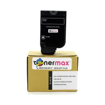 Lexmark CS720dte Muadil Siyah Toner
