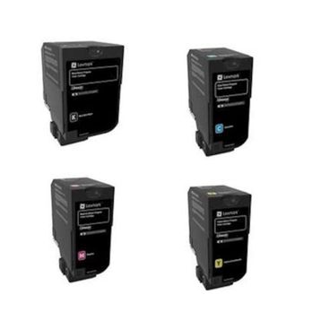 Lexmark CS725de Mavi Muadil Toner