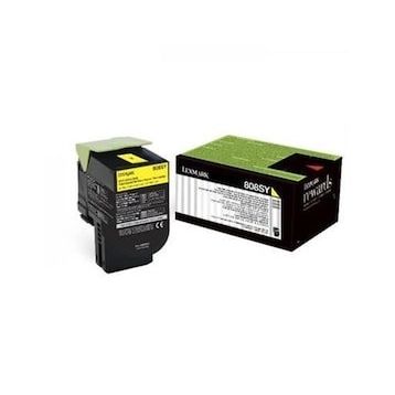 Lexmark CX410-80C8SY0 Sarı Toner