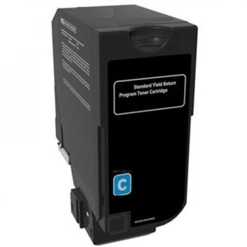 Lexmark CX725-CS720-CS725-74C50C0 Mavi Toner
