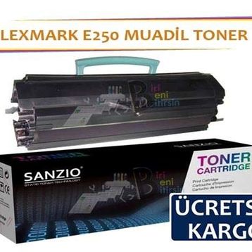 Lexmark E250 350 352 E250A21A Muadil Toner